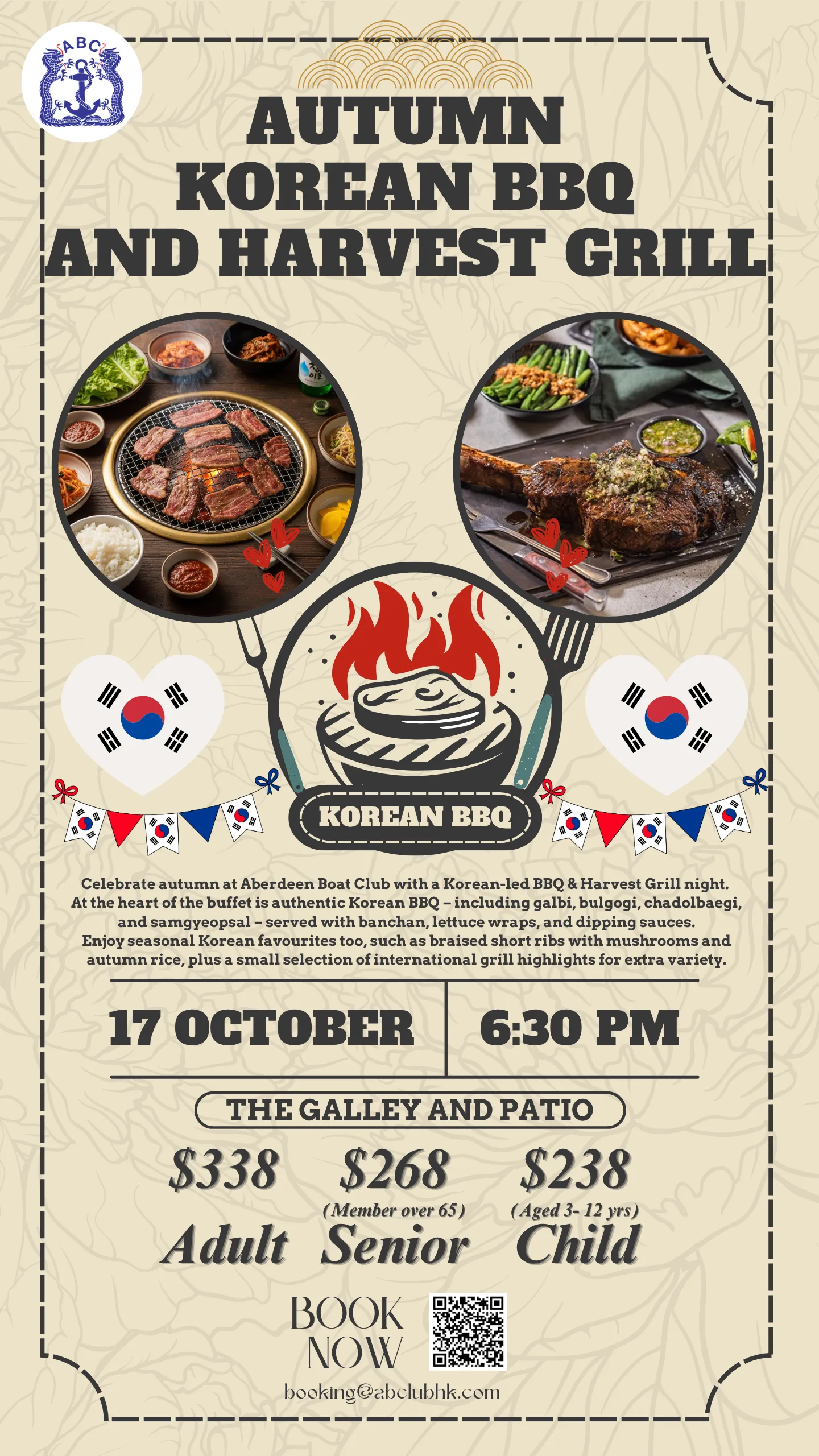 Autumn Korea BBQ Buffet